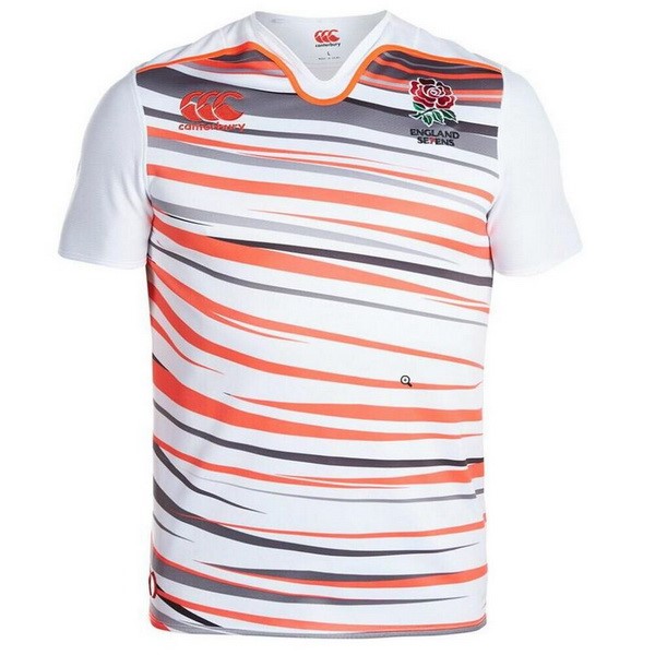 Camiseta Inglaterra 7s 1ª 2017-2018 Blanco